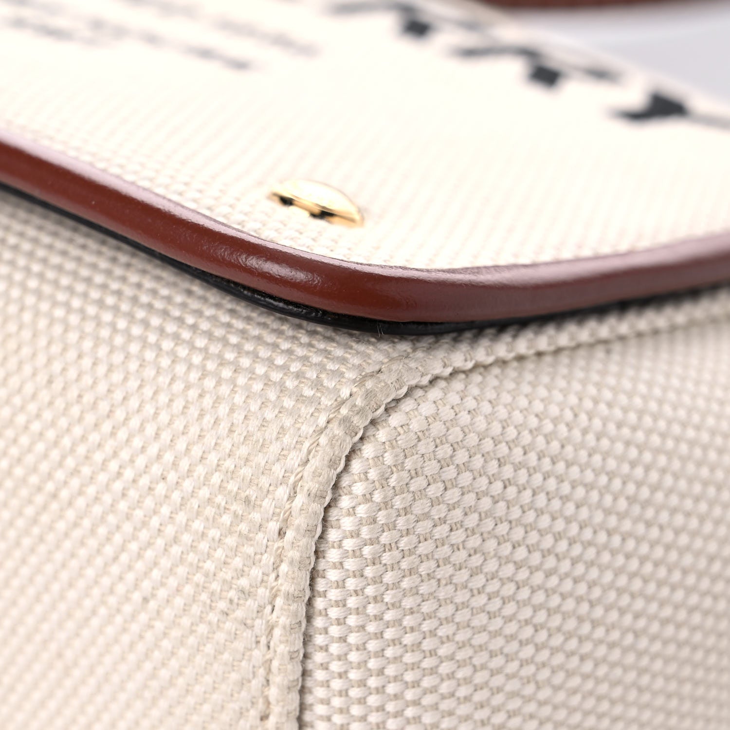 Burberry Calfskin Canvas Horseferry Print Hackberry Crossbody Bag Natural Tan 12 of 15