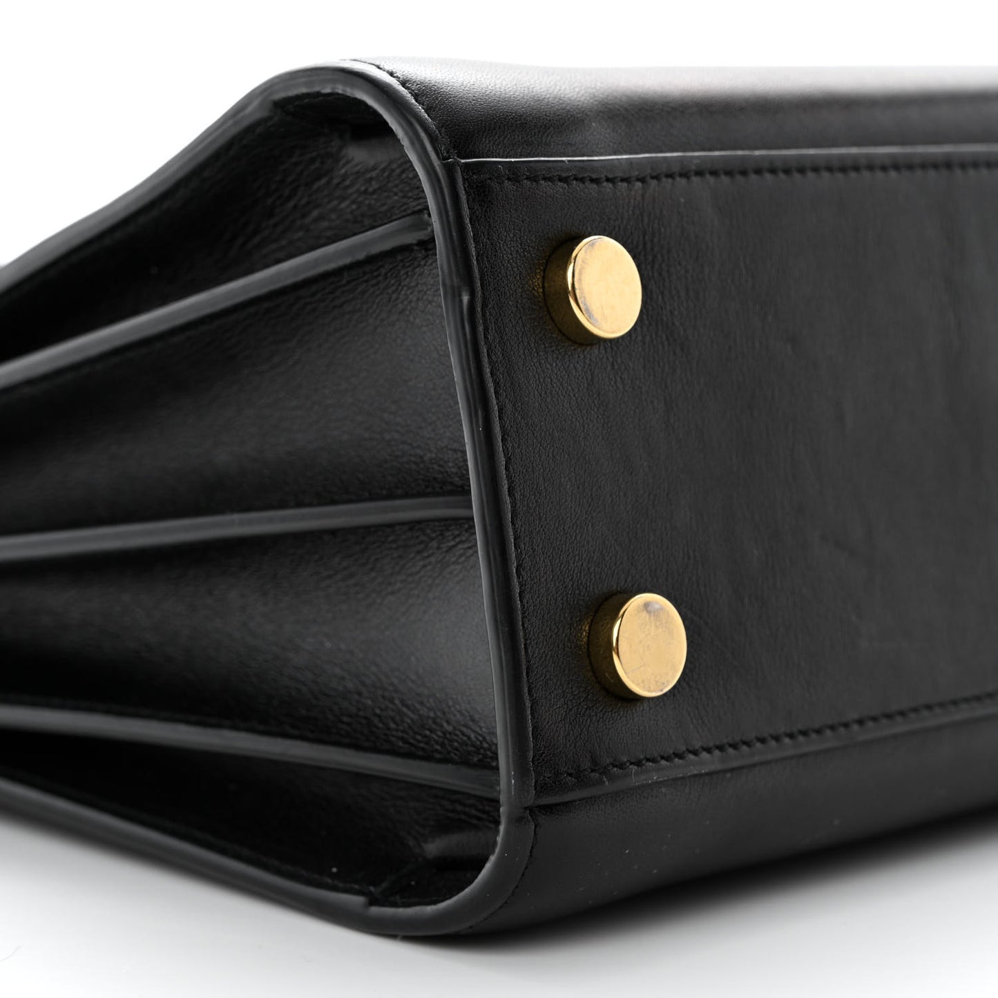 Calfskin Nano Sac De Jour Black
