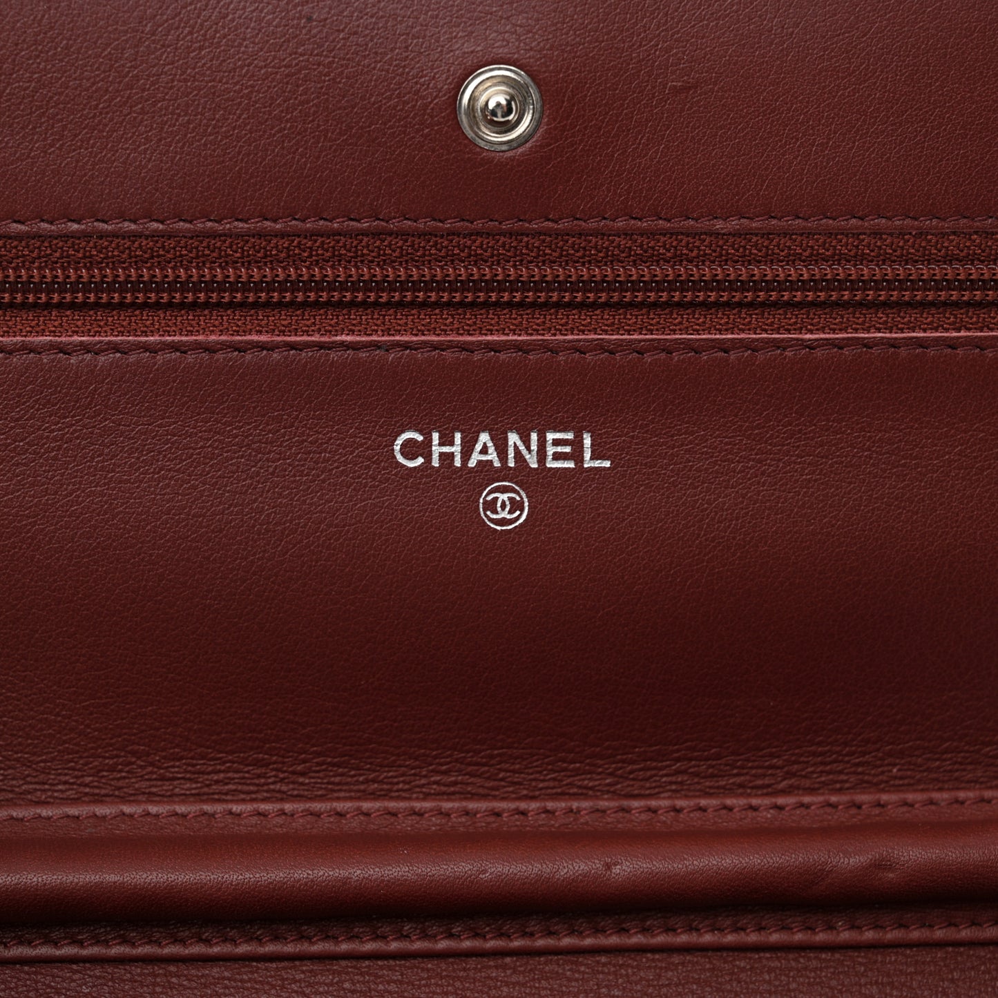Caviar Timeless CC Wallet on Chain WOC Dark Red