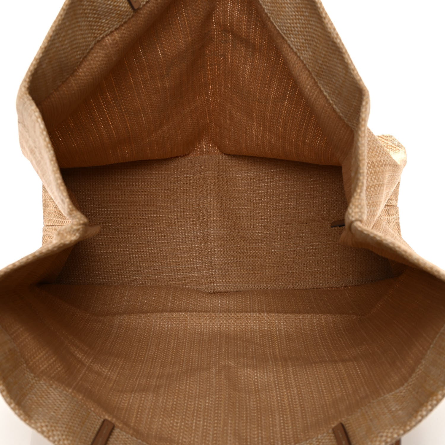 Prada Raffia Logo Tote Naturale 5 of 9