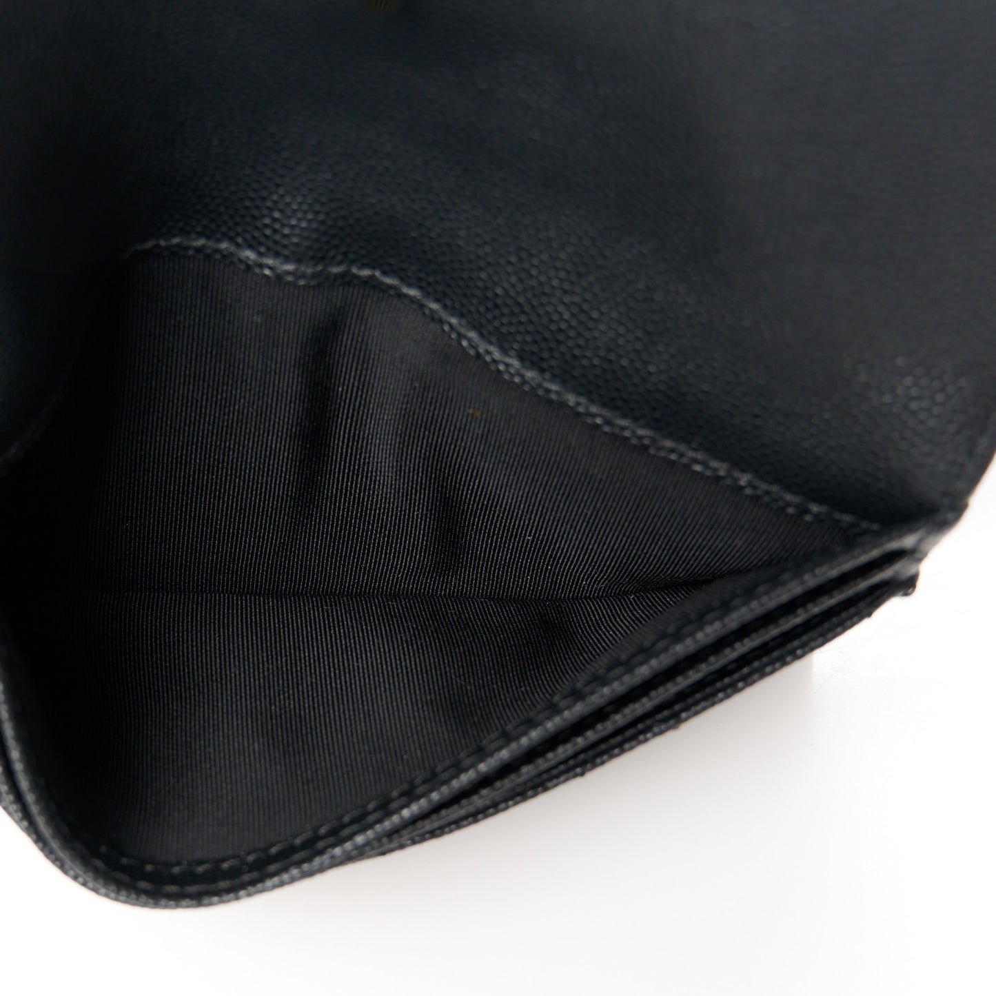 Caviar Quilted Waist Bag With Pouch Black