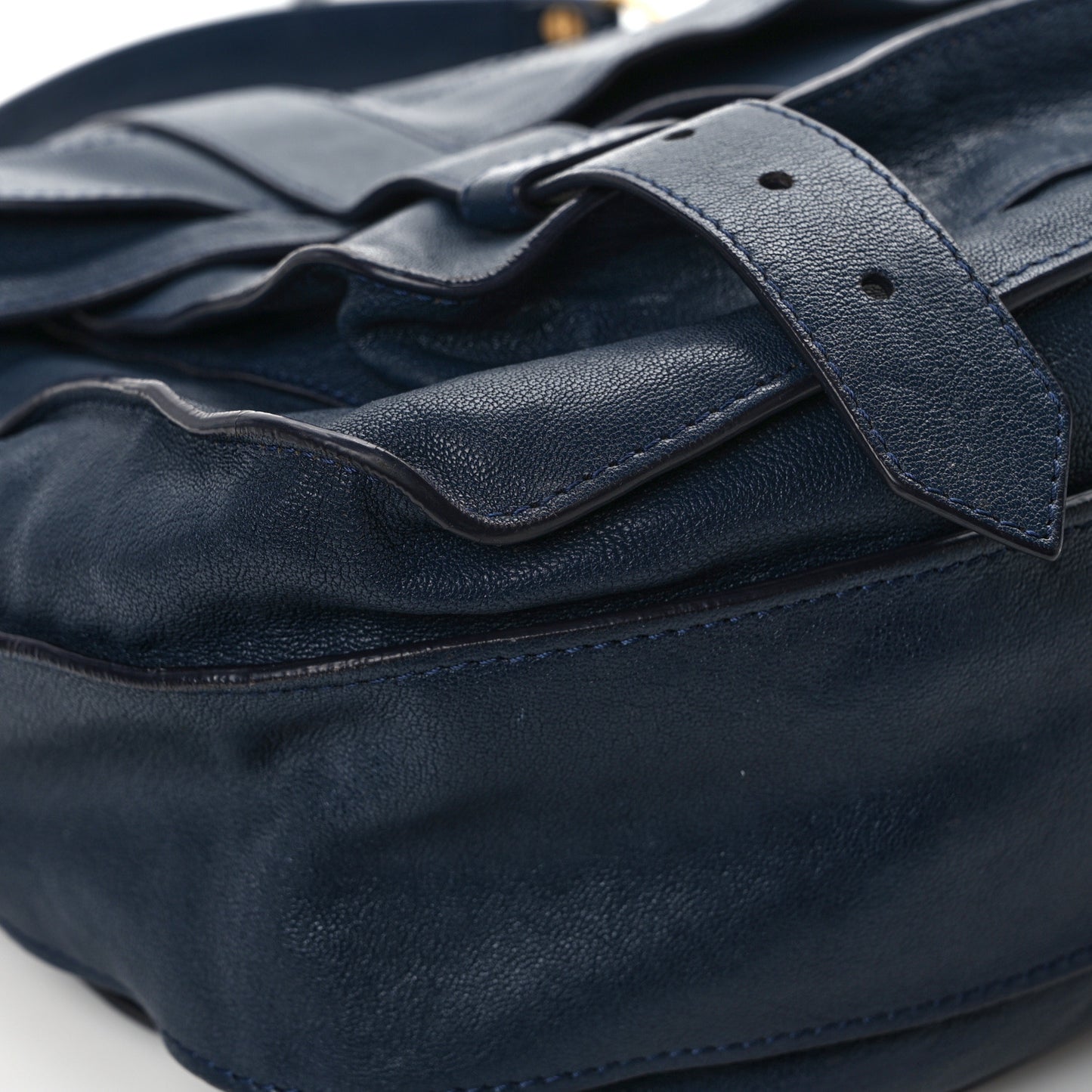 Lambskin Medium PS1 Satchel Midnight