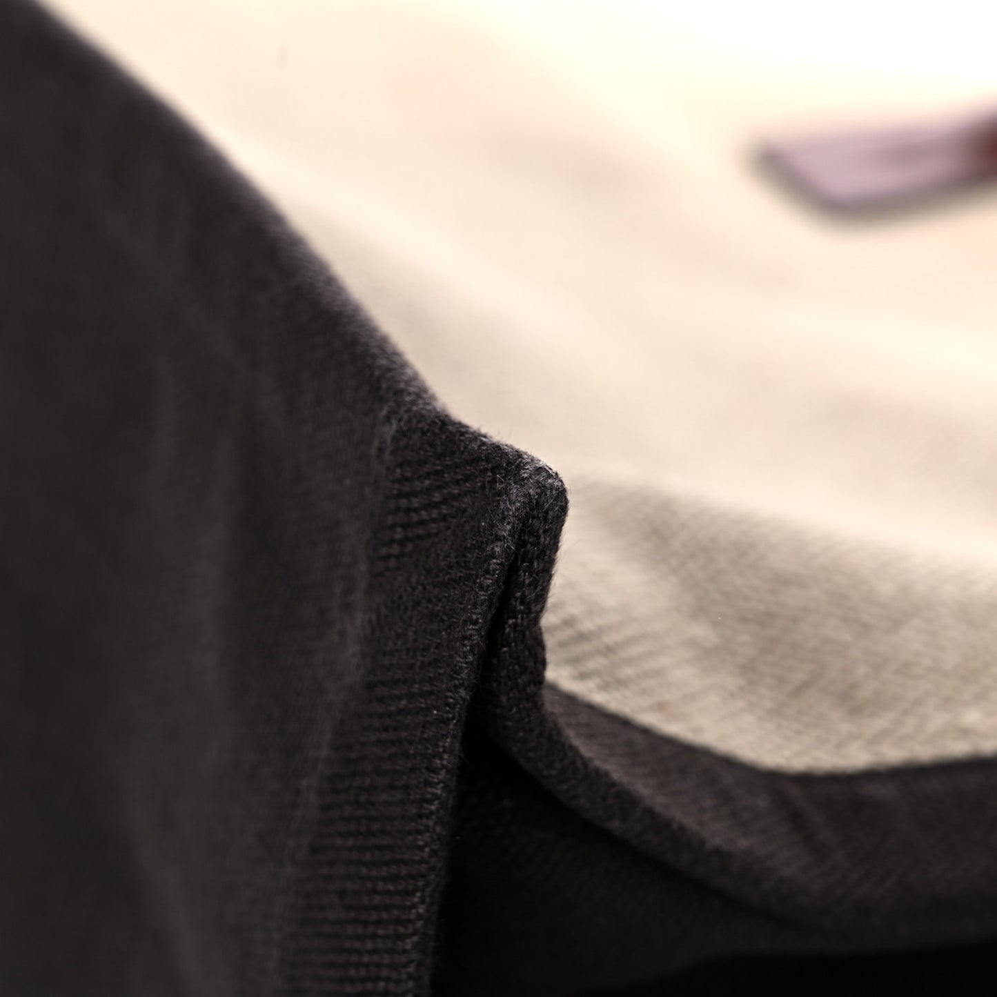 Linen Calfskin Rive Gauche Tote Natural