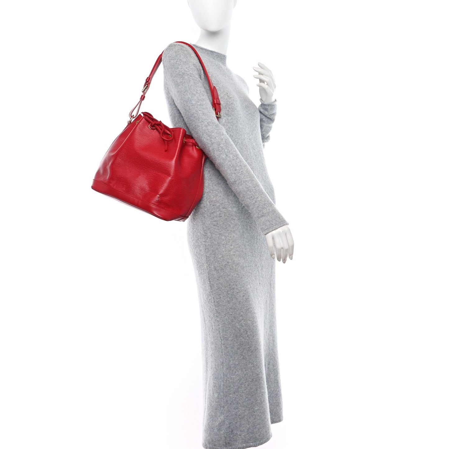 LOUIS VUITTON Epi Noe Rouge
