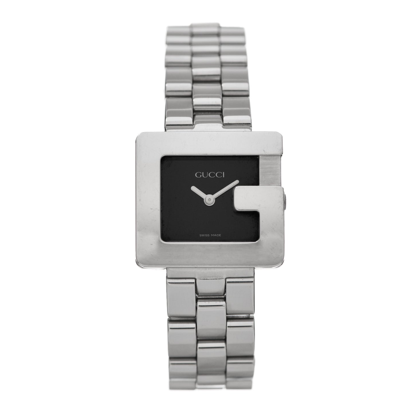Stainless Steel 23mm 3600L Quartz Watch Black
