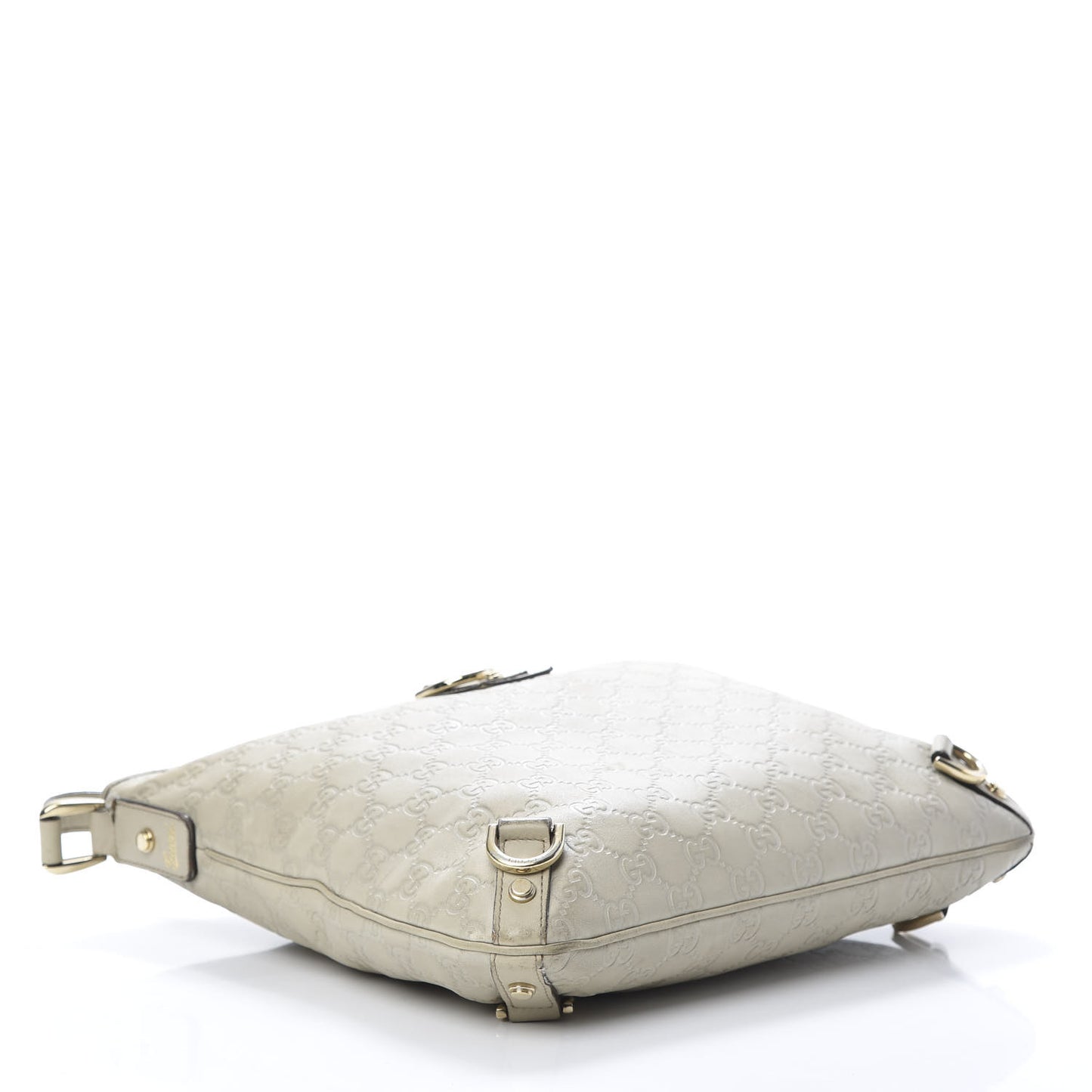Guccissima Abbey Messenger Bag Off White