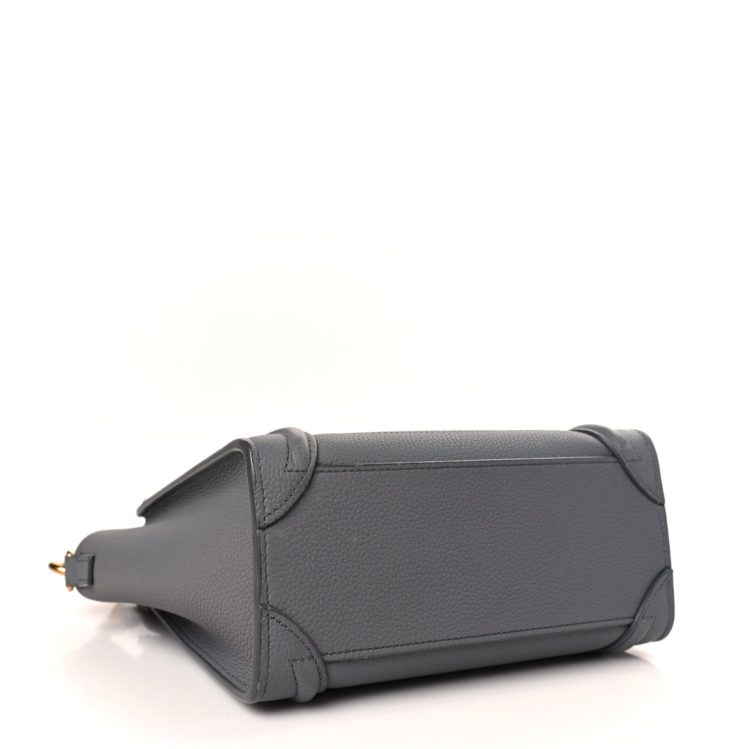 Celine Baby Drummed Calfskin Nano Luggage Kohl 4 of 10