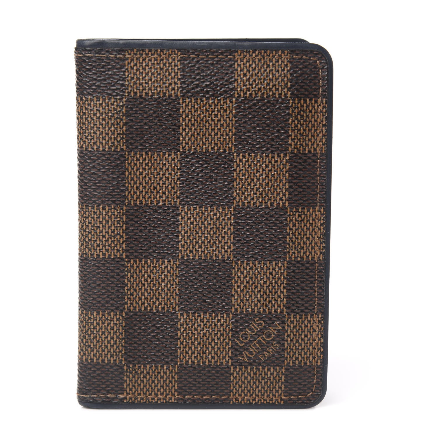 Louis Vuitton Damier Ebene Pocket Organizer NM Blue 1 of 8