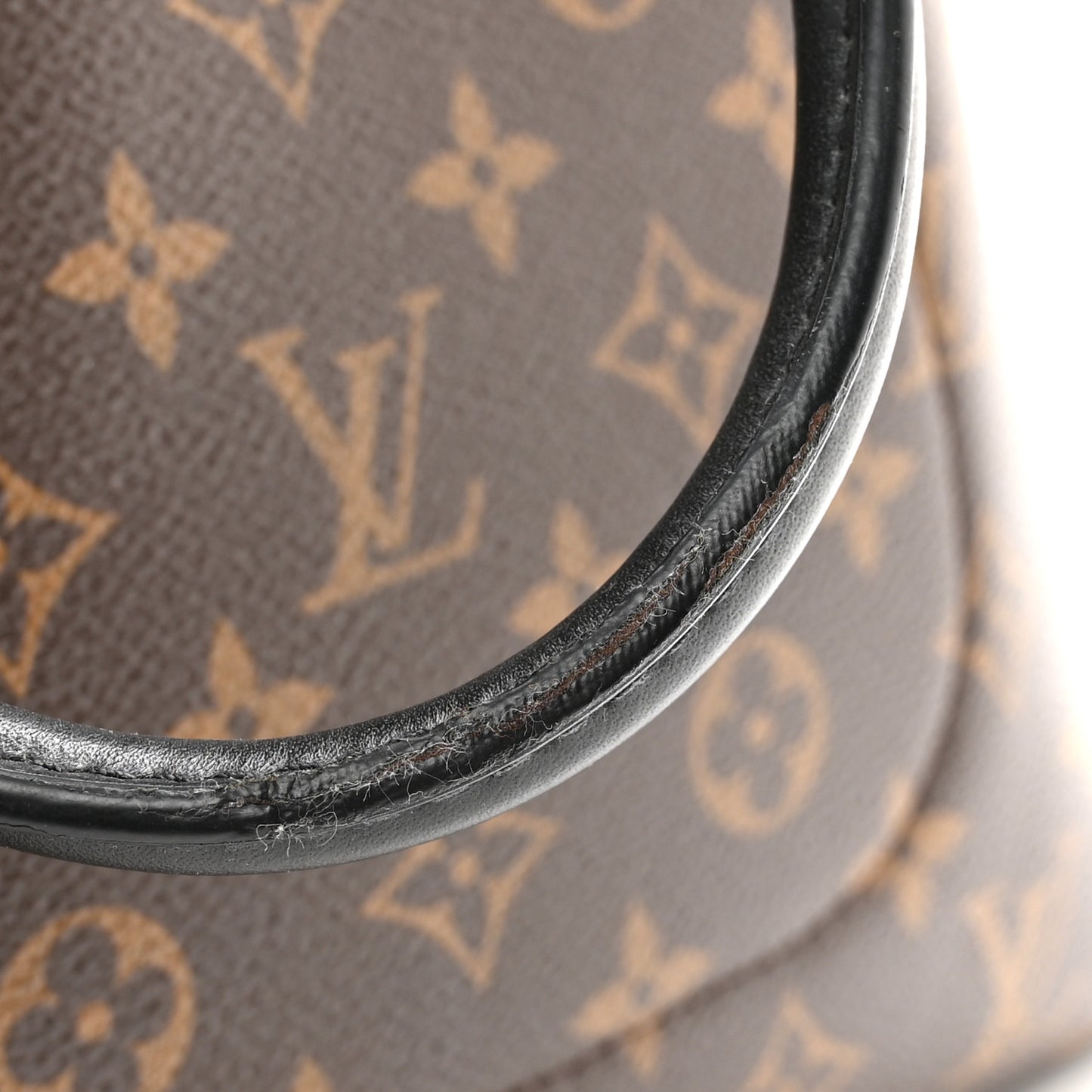 Monogram Flower Tote Black