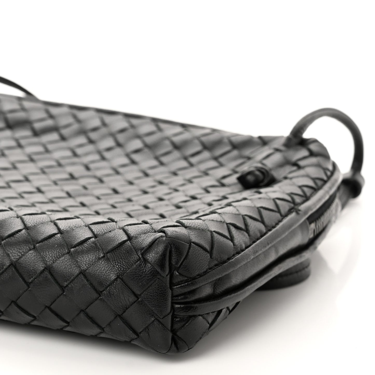 Nappa Intrecciato Nodini Bag Black
