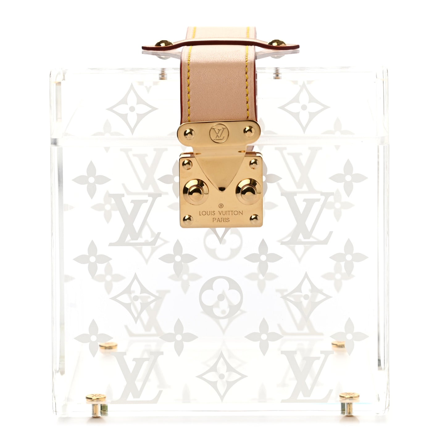 Transparent Plexiglass Cube Scott Box