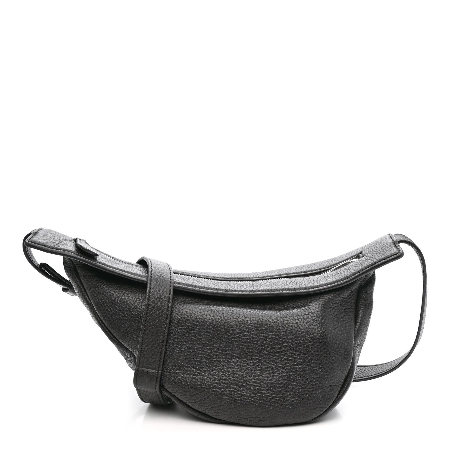 The Row Deerskin Small Slouchy Banana Bag Espresso 1797807