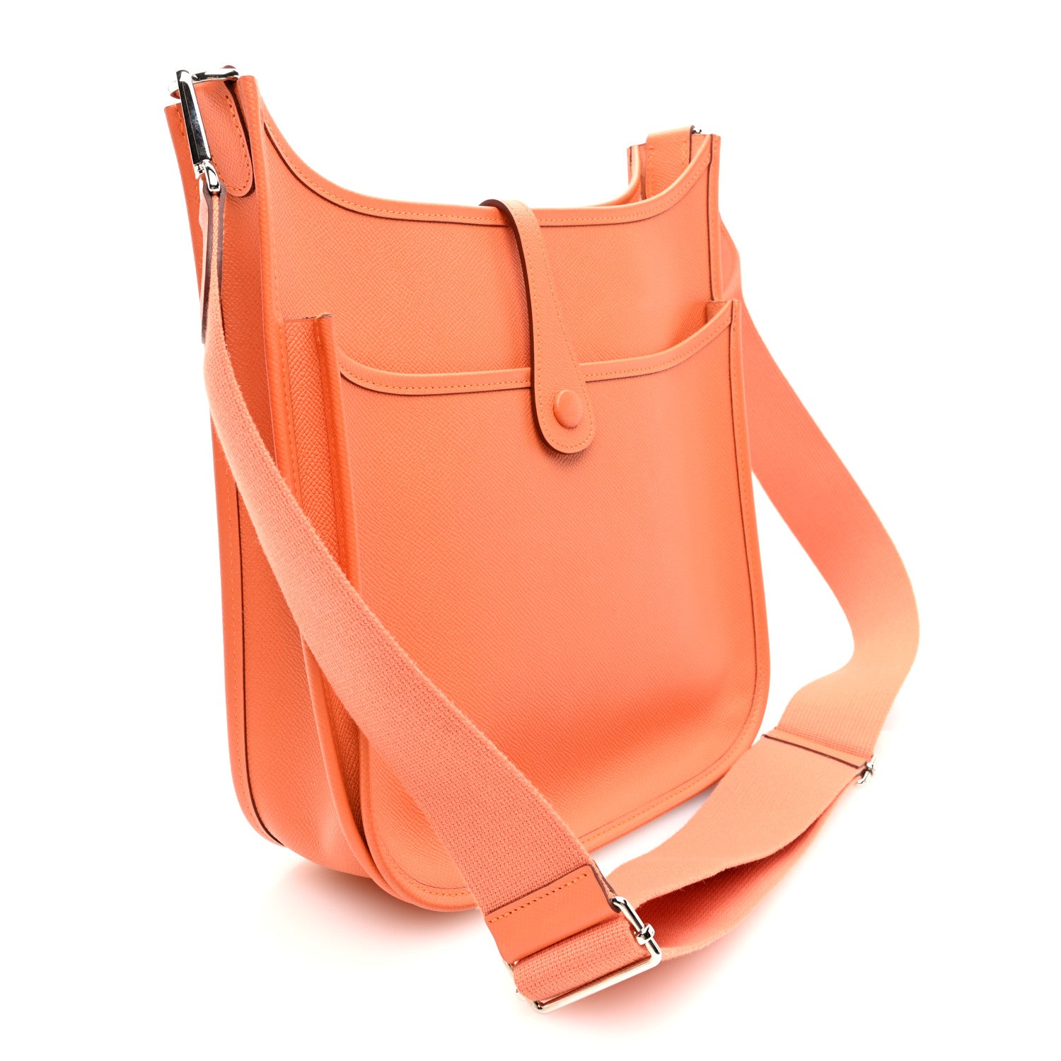 Hermes Epsom Evelyne II PM Orange 3 of 10