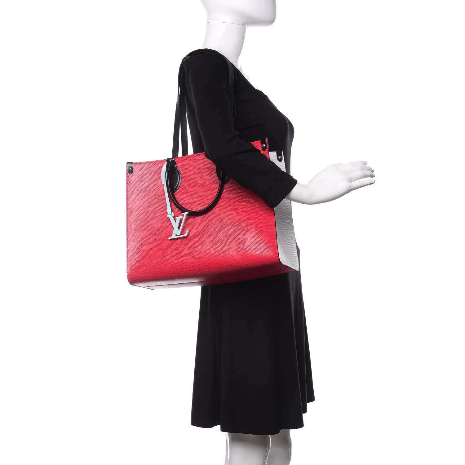 Louis Vuitton Epi Onthego MM Grenade White 2 of 11