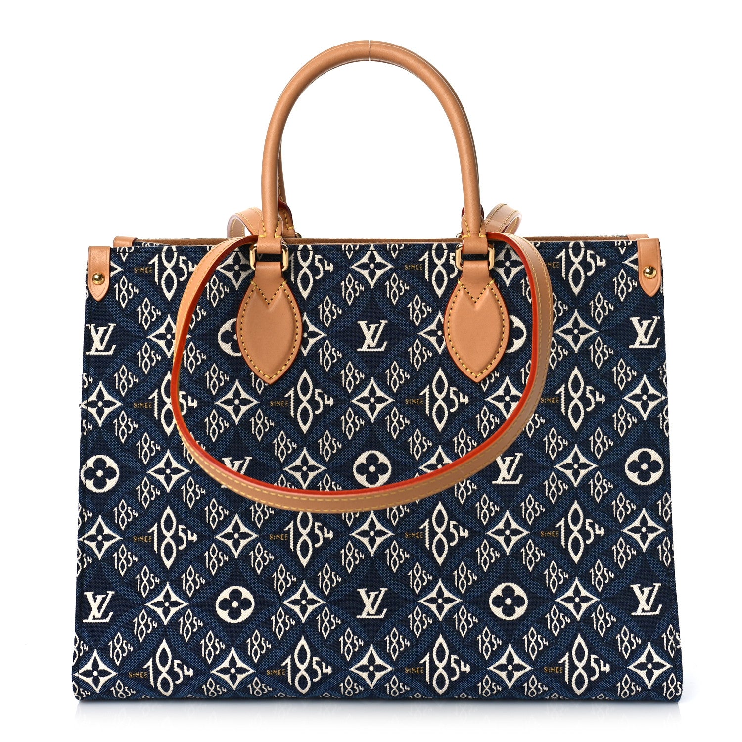 Louis Vuitton Jacquard Since 1854 Onthego MM Blue 1160107