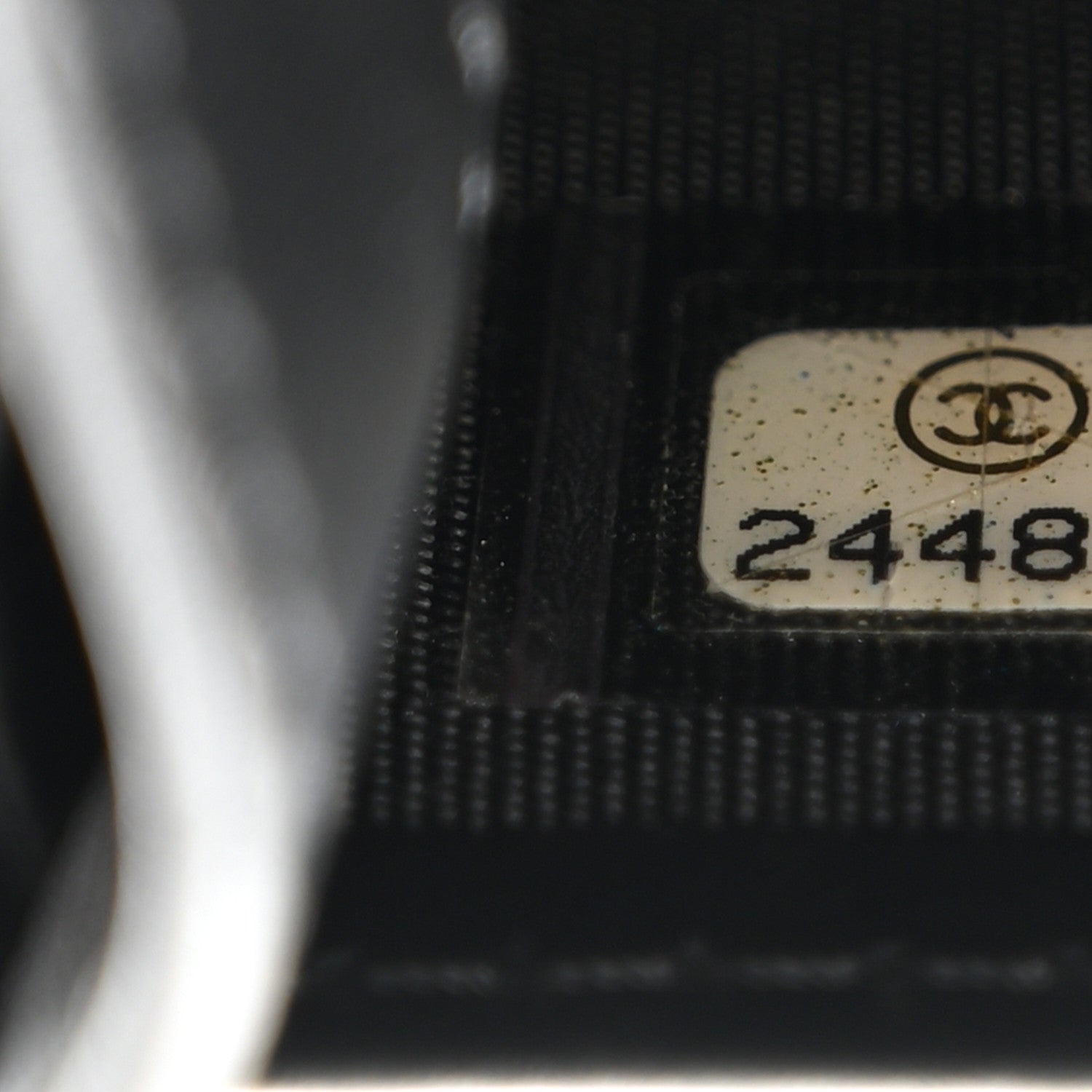 Chanel Caviar Chevron Quilted Boy Yen Wallet Black 8 of 11