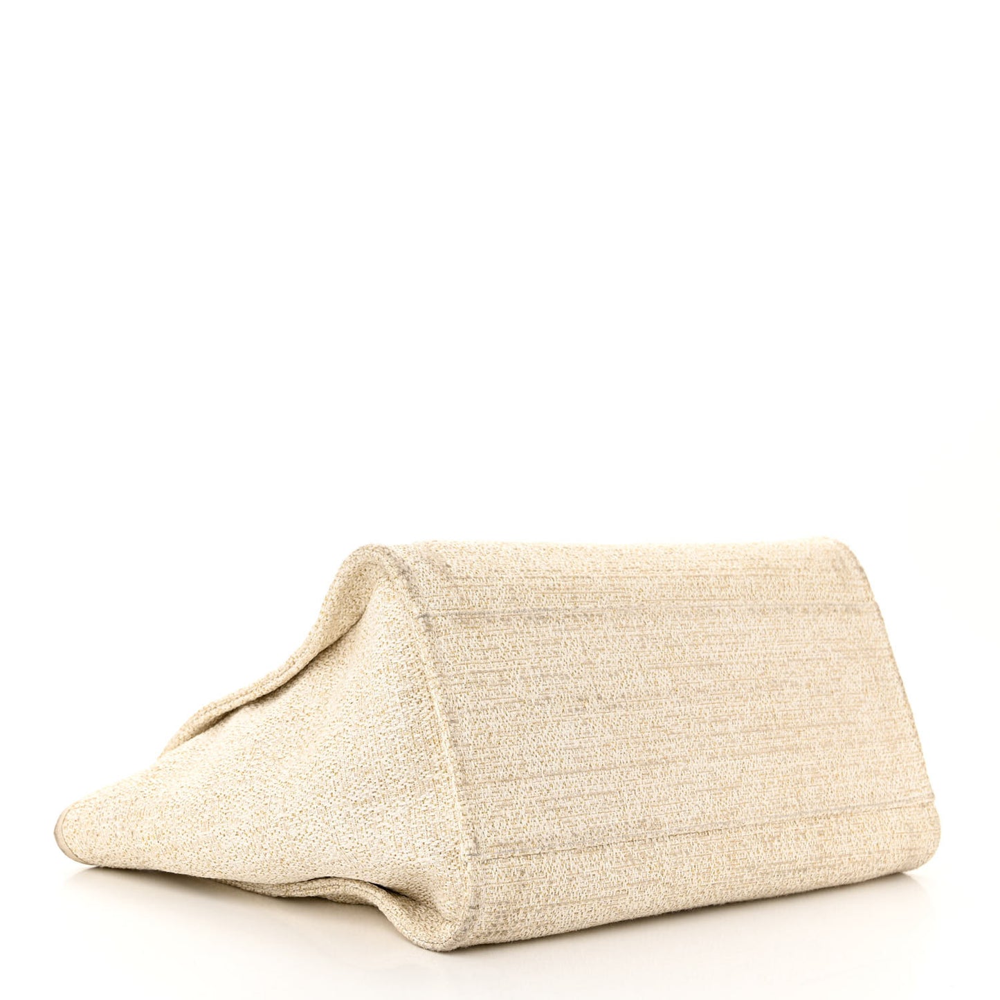 Canvas Large Deauville Tote Ivory
