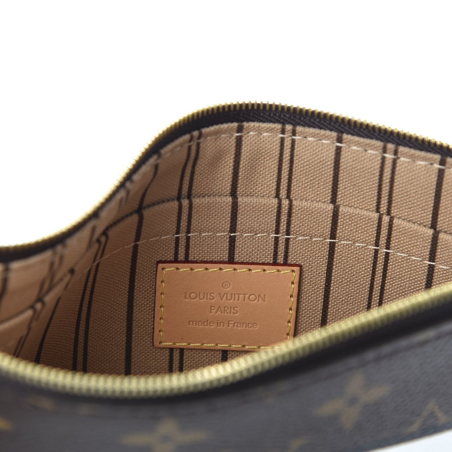 Monogram Game On Neverfull MM Pochette