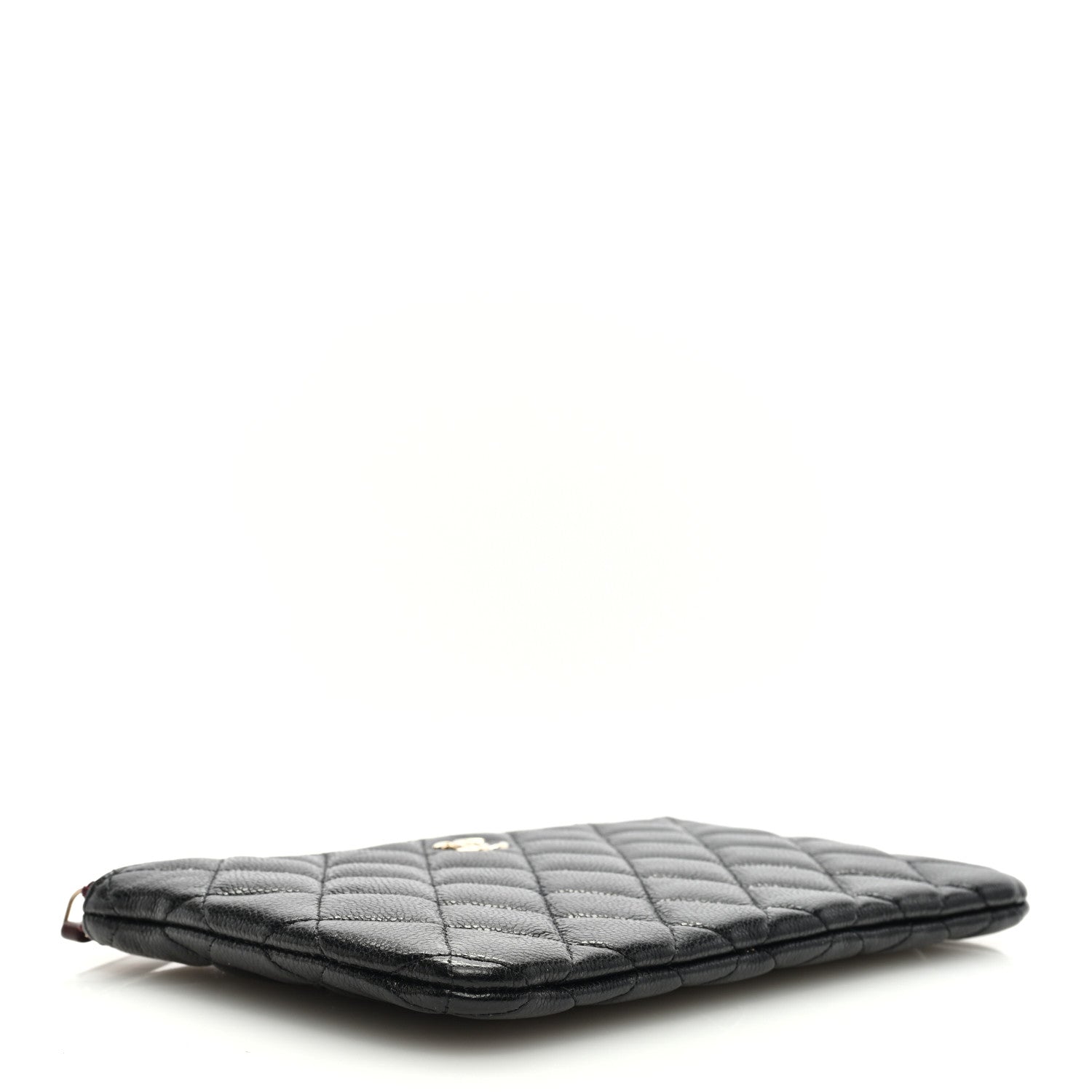 Chanel Caviar Quilted Cosmetic Case Black 4 of 7