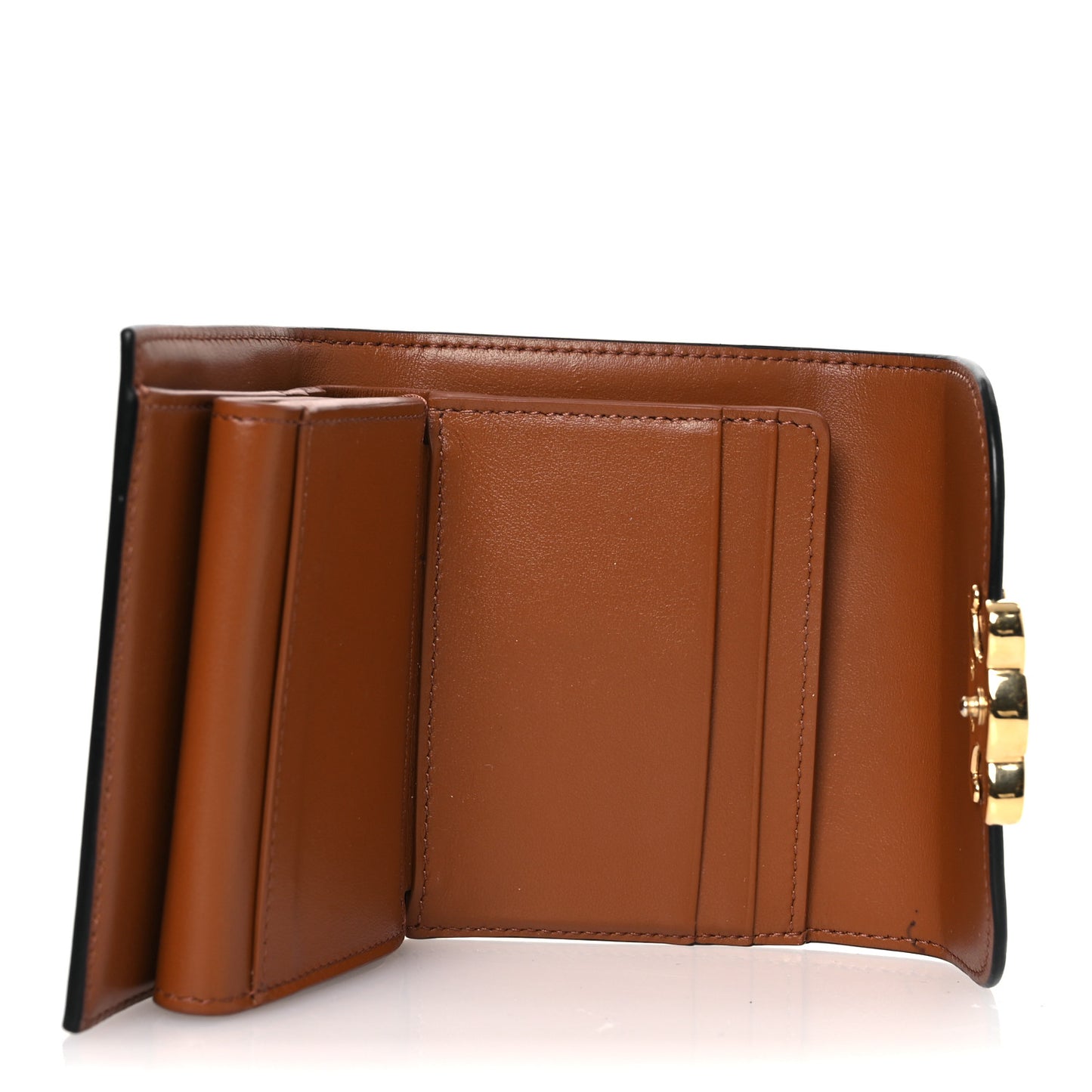 Triomphe Canvas Small Triomphe Wallet Tan