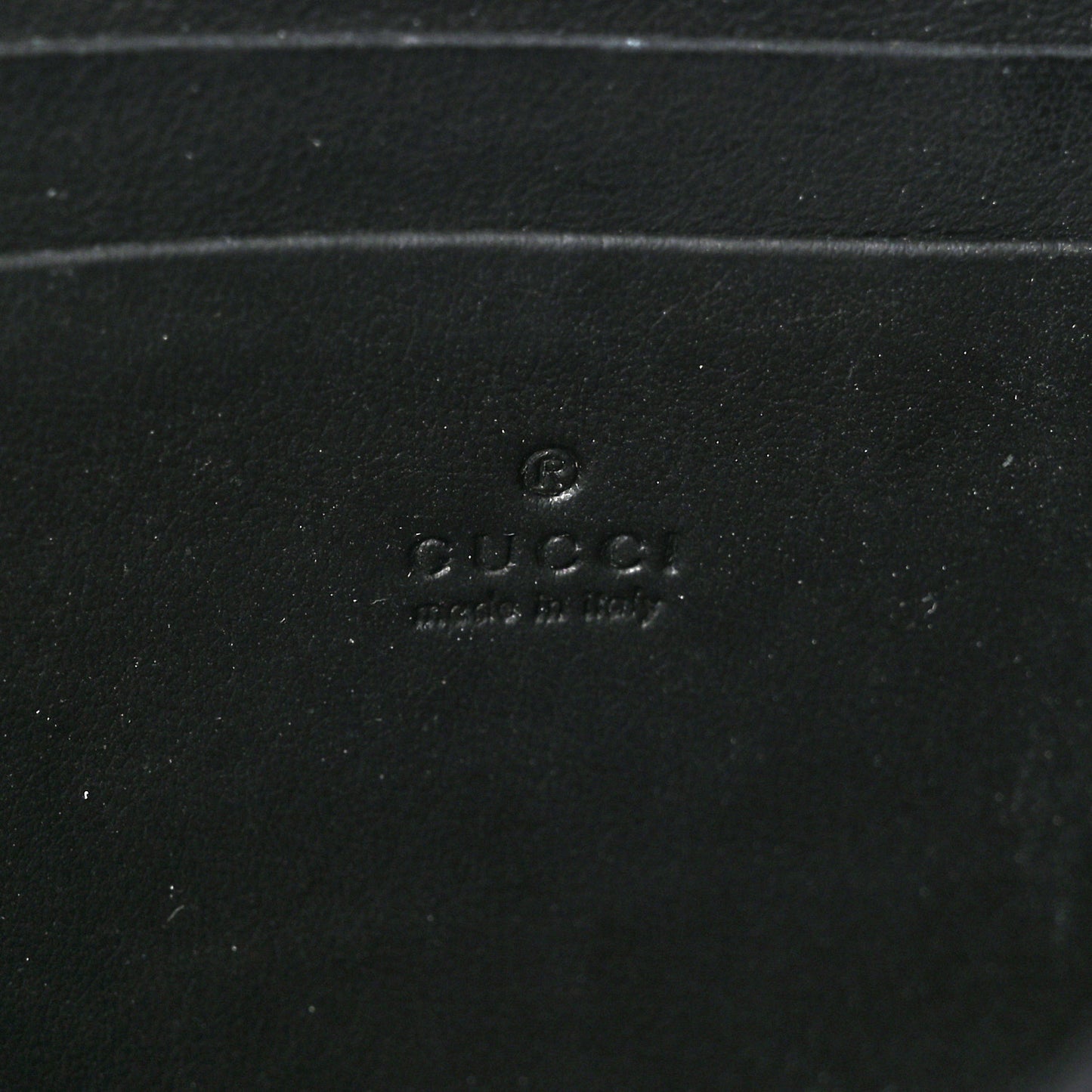 GG Supreme Monogram Mini Dionysus Chain Wallet Black