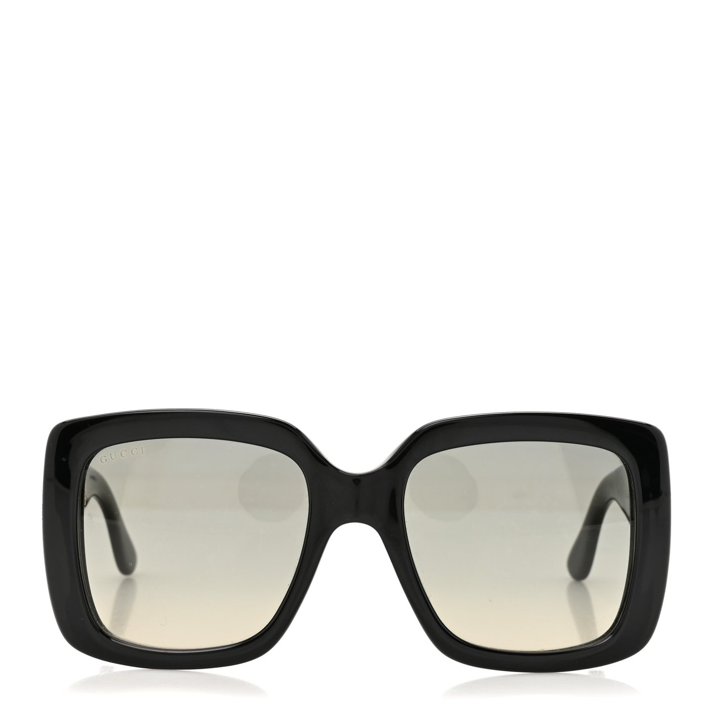Acetate Square Frame Sunglasses GG0141SN Black