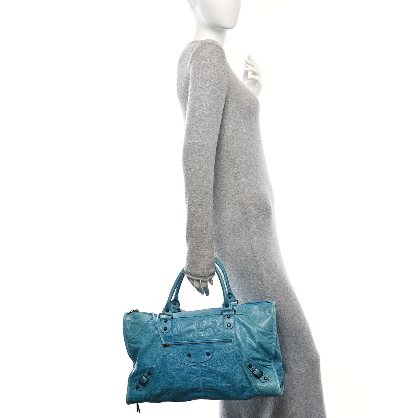 Agneau Classic Hardware Work Sky Blue