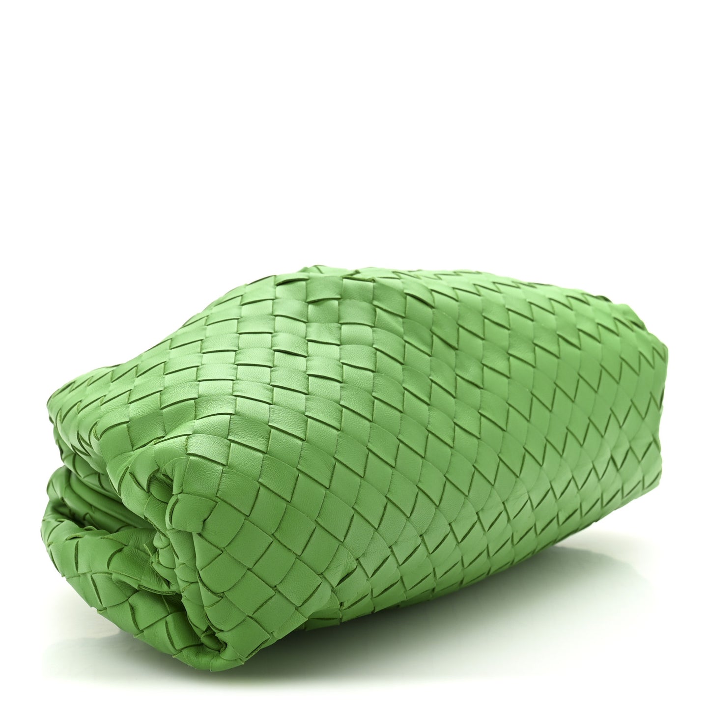 Nappa Maxi Intrecciato The Pouch Oversized Clutch Parakeet
