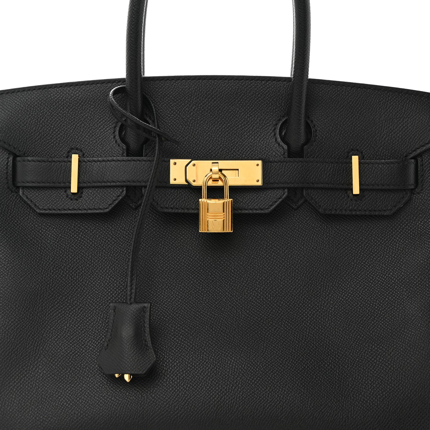 Epsom Birkin 30 Black