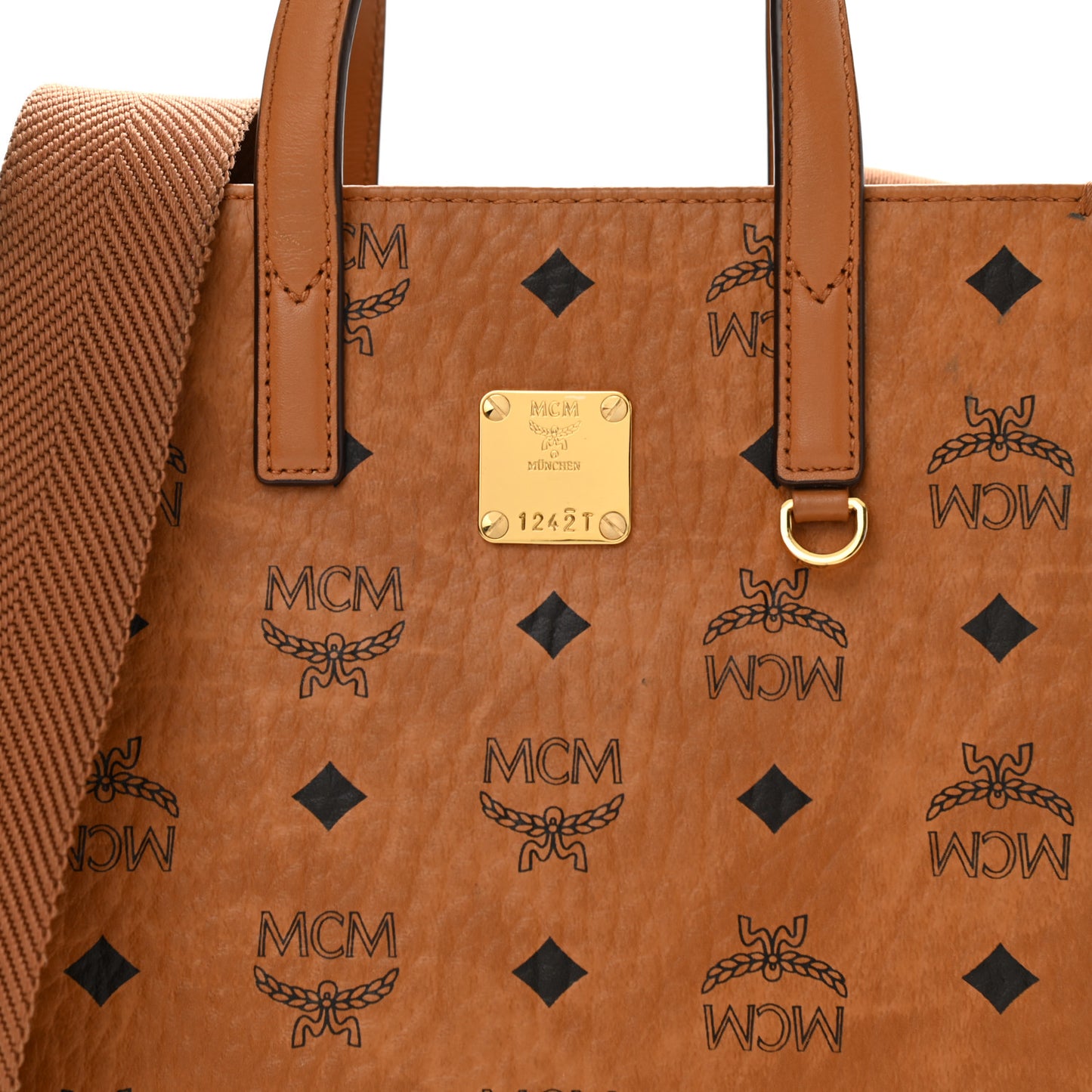 Visetos Mini Klassik Tote Cognac