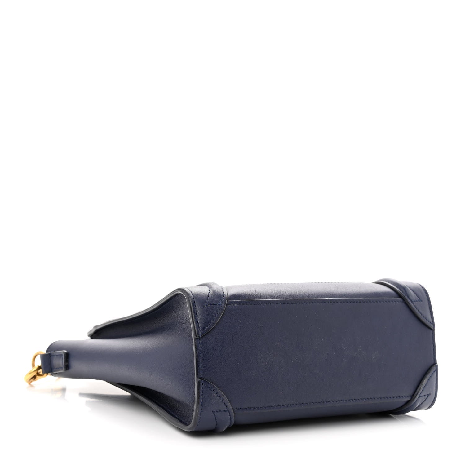 Celine Smooth Calfskin Nano Luggage Navy Blue 4 of 14