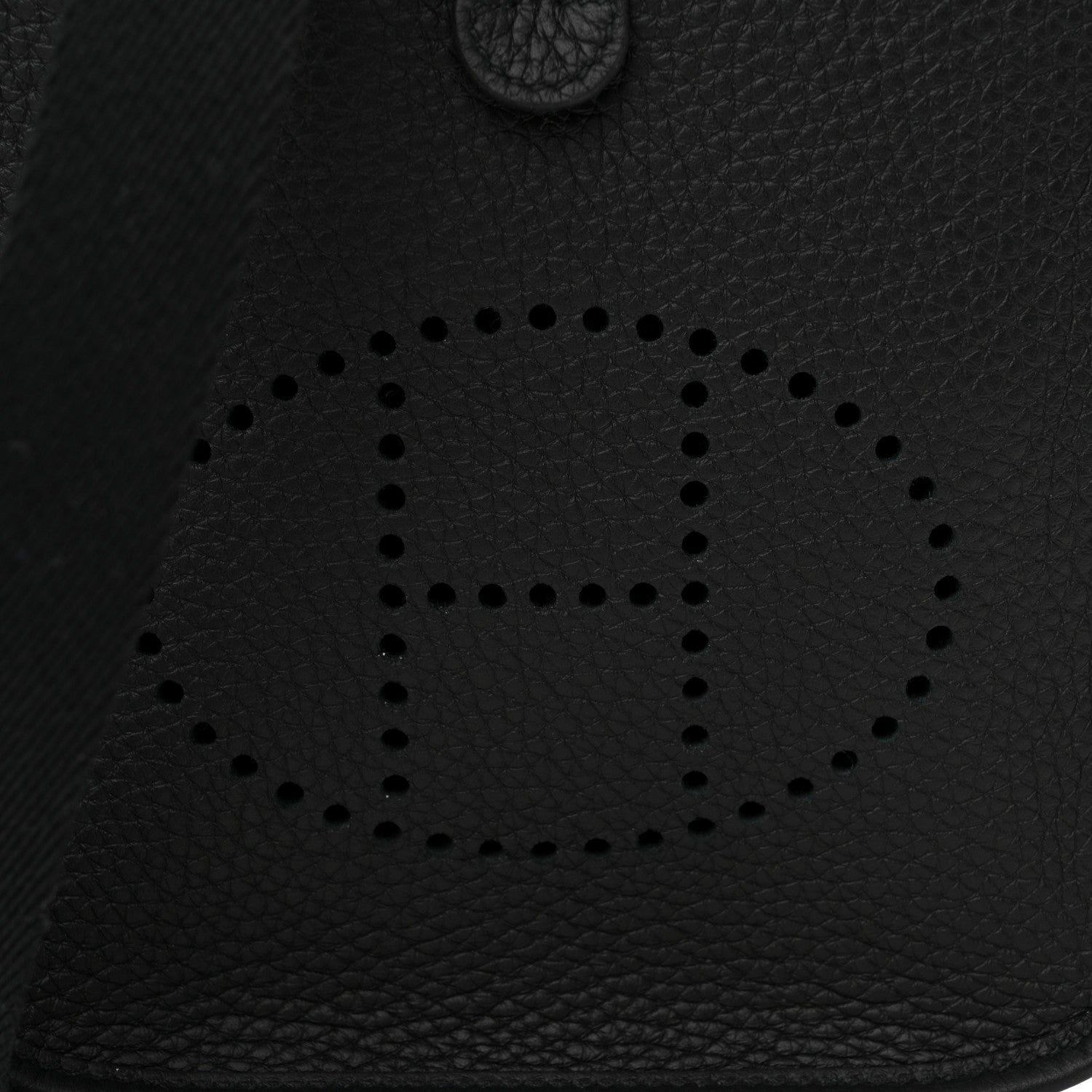 Hermes Taurillon Clemence Evelyne TPM Black 8 of 11