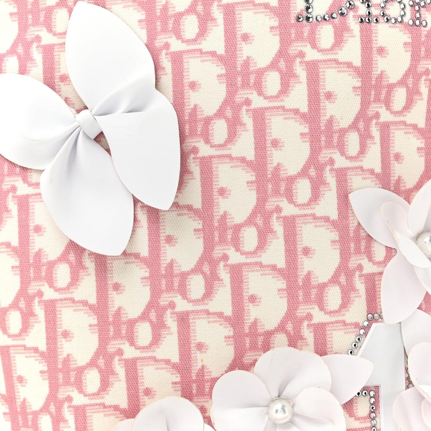 Christian Dior Monogram Girly Messenger Bag Pink 8 of 18