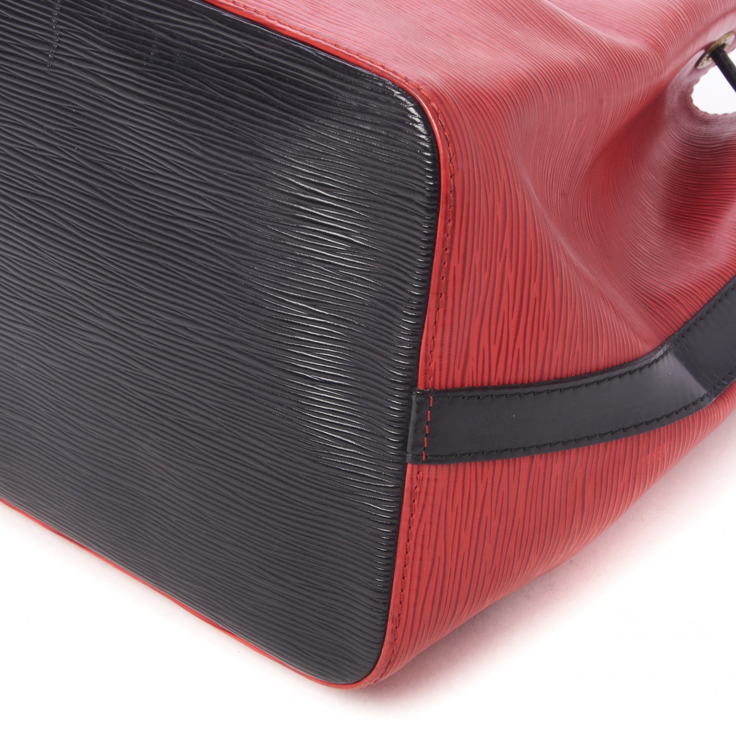 Louis Vuitton Epi Petit Noe Red Black 5 of 8