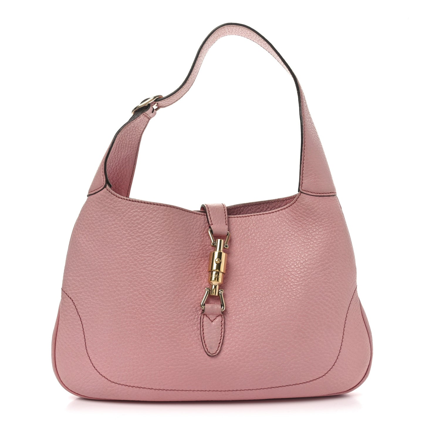 Soft Grained Calfskin Small Jackie O Hobo Pink