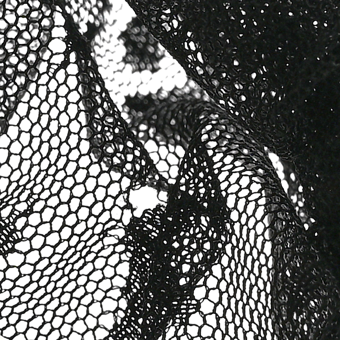 Lace Fingerless Gloves 7.5 Black