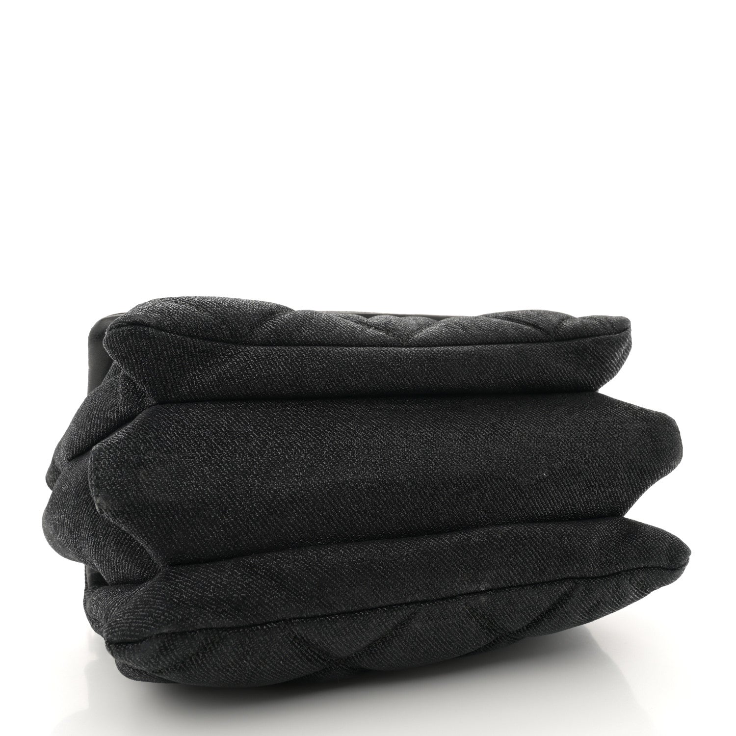 Salvatore Ferragamo Shiny Canvas Quilted Gelly Bag Black 4 of 13