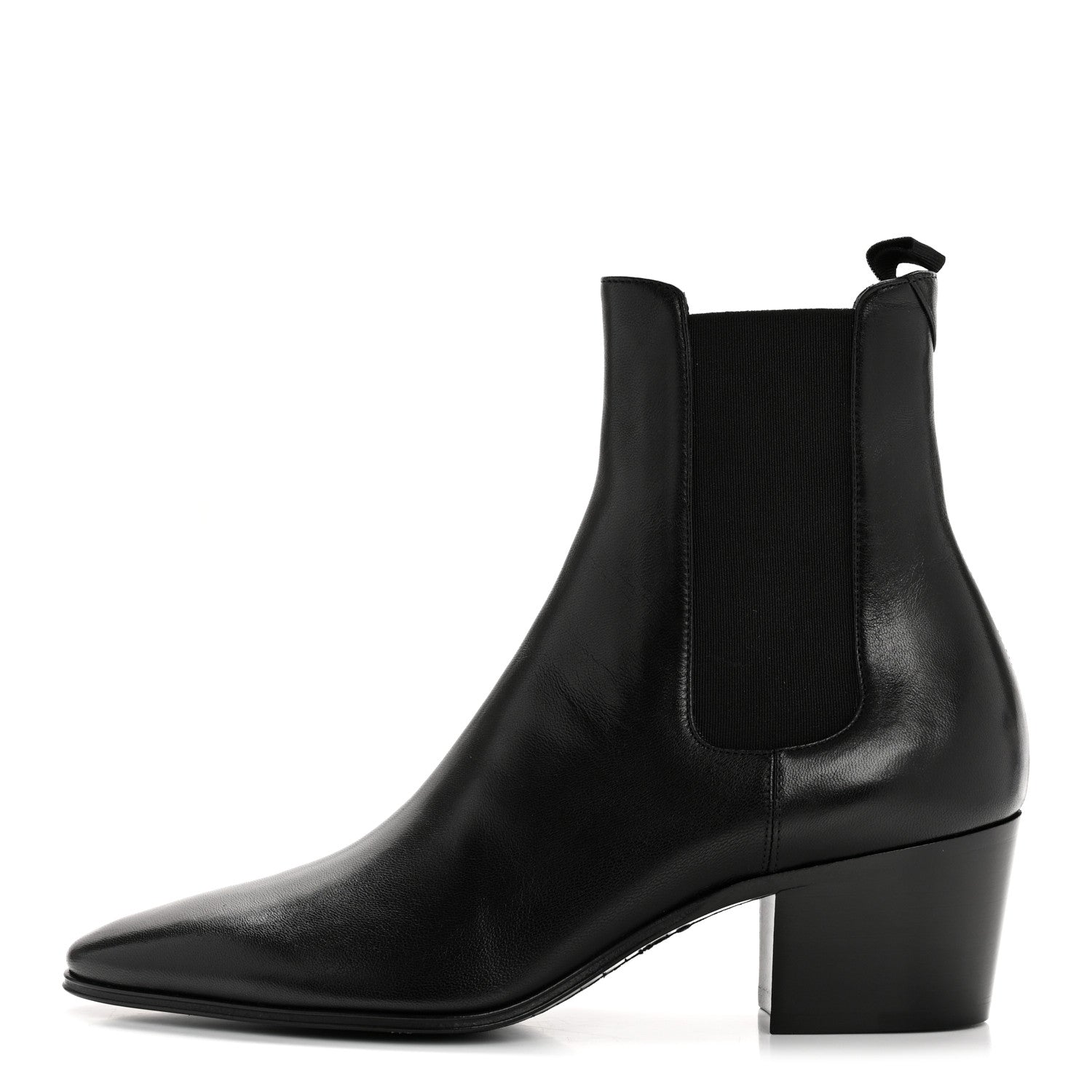 Saint Laurent Incrociato Muriel Vassili 60 Ankle Zip Boots 36