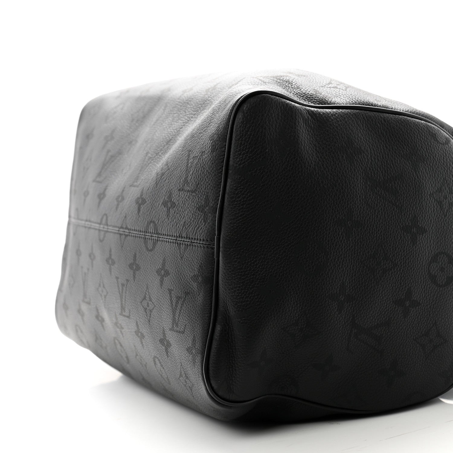 Louis Vuitton Calfskin Monogram Speedy P9 Bandouliere 40 Ultra Black 9 of 10