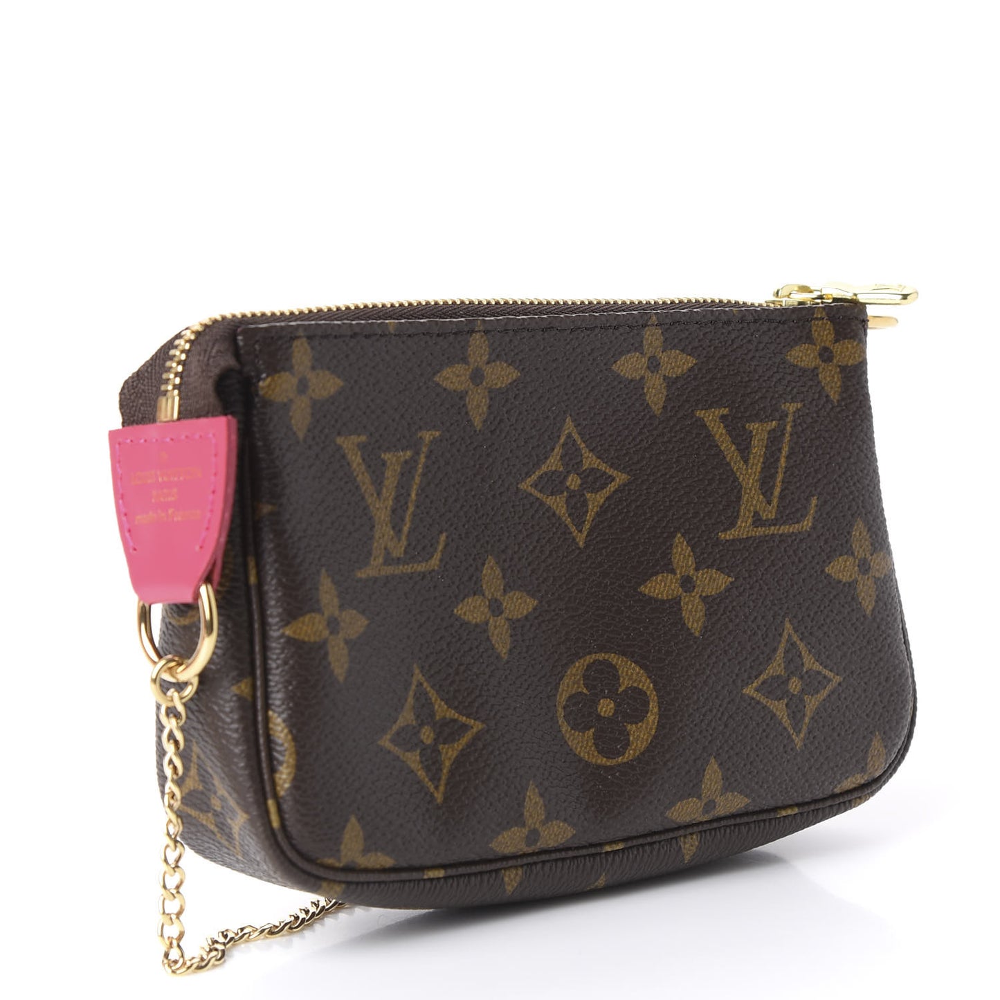 Monogram 2020 Christmas Animation Roller Coaster Mini Pochette Accessories Pivoine