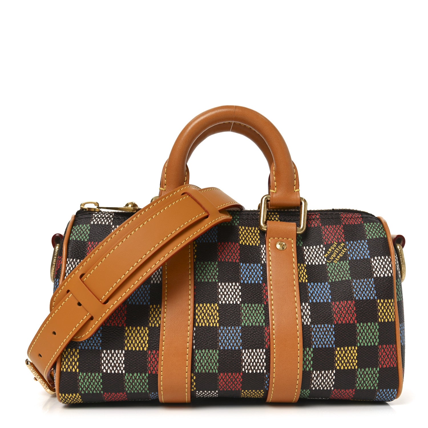 Louis Vuitton LV Vers Damier Ebene Keepall Bandouliere 25 1855958