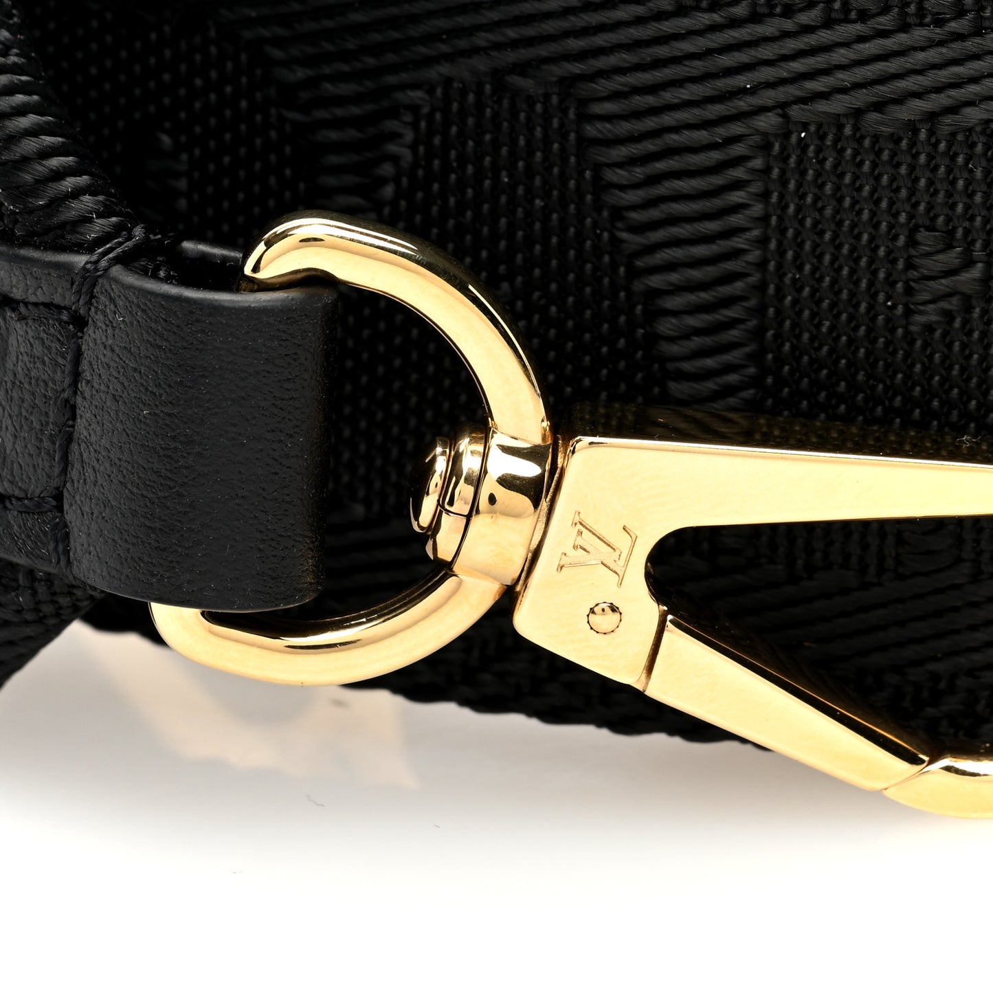 Jacquard Bandouliere Shoulder Strap Black