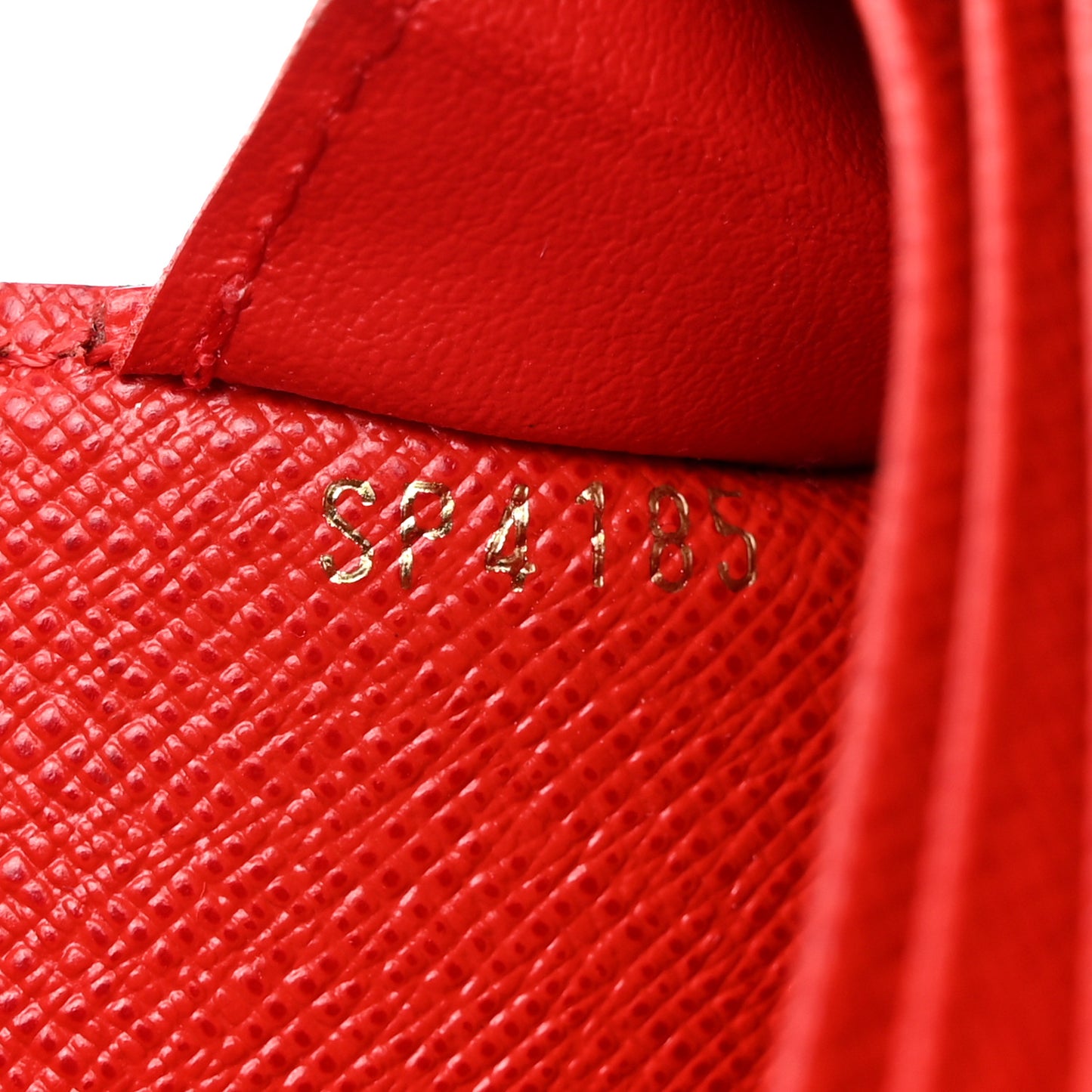 Monogram Sarah Multicartes Coquelicot