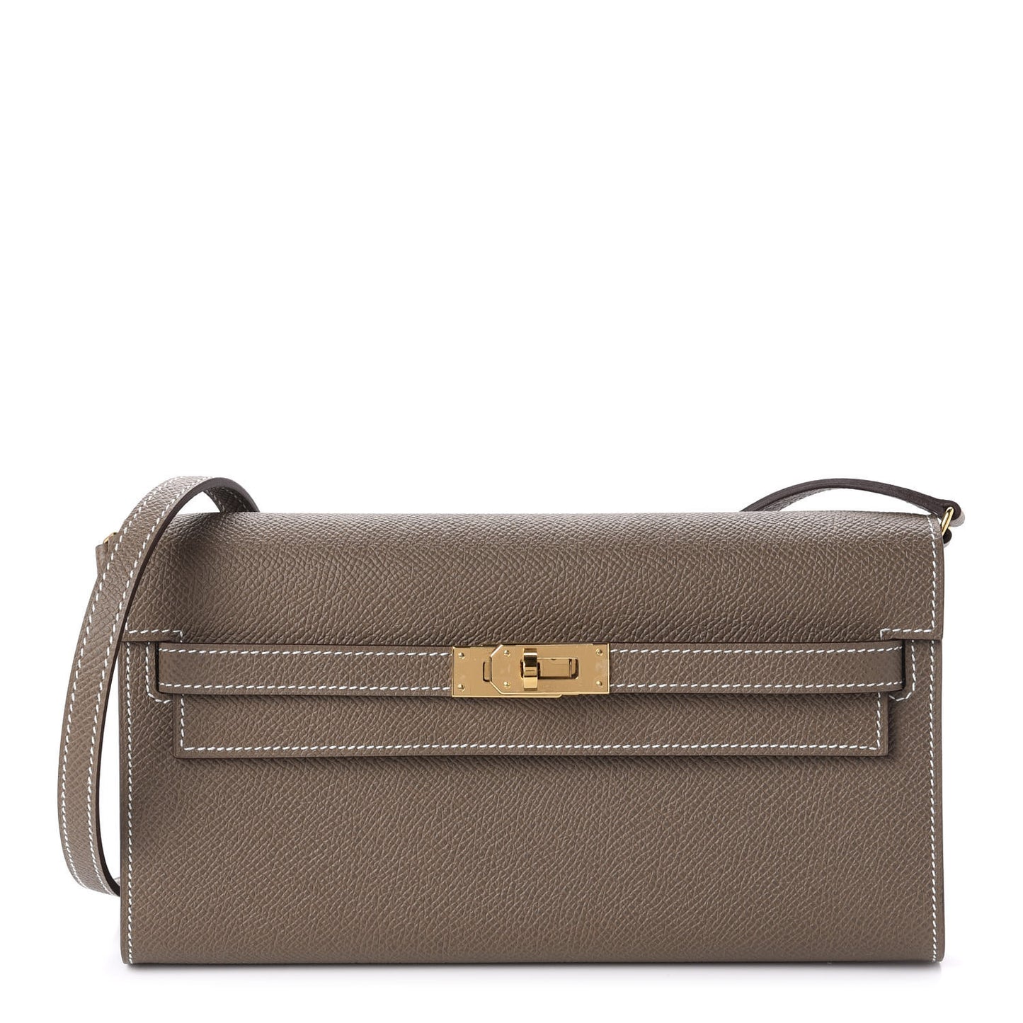 Epsom Kelly Wallet To Go Etoupe