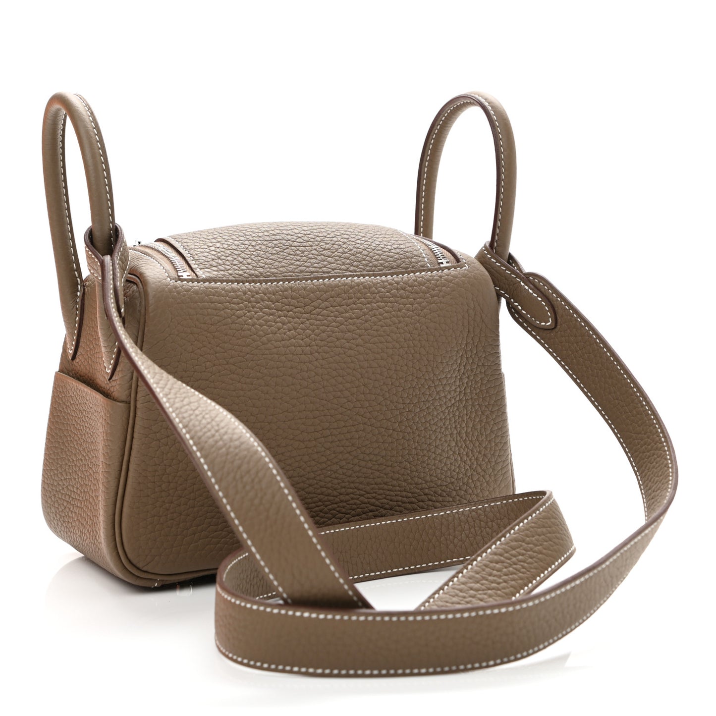 Taurillon Clemence Mini Lindy 20 Etoupe