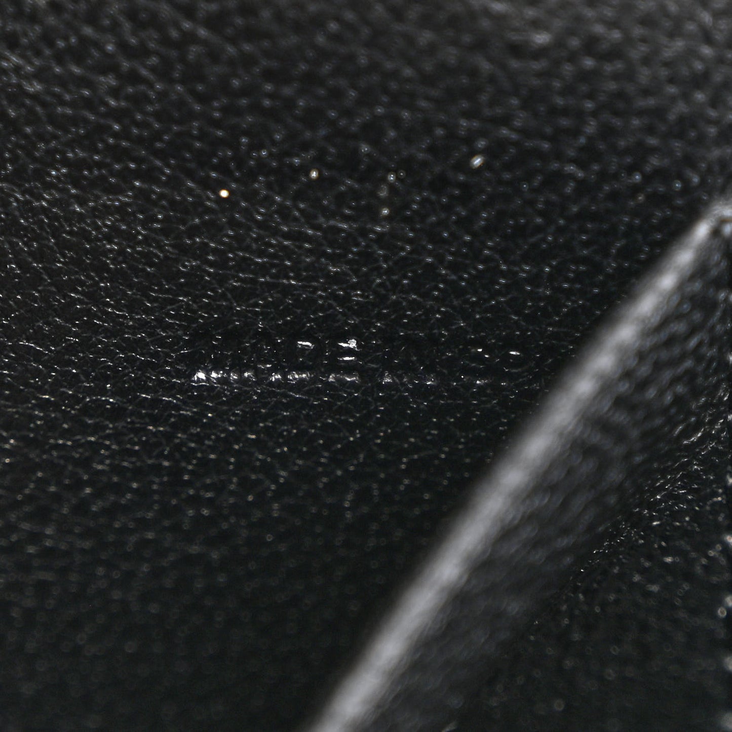 Calfskin Small Nile Bracelet Minaudiere Bag Black