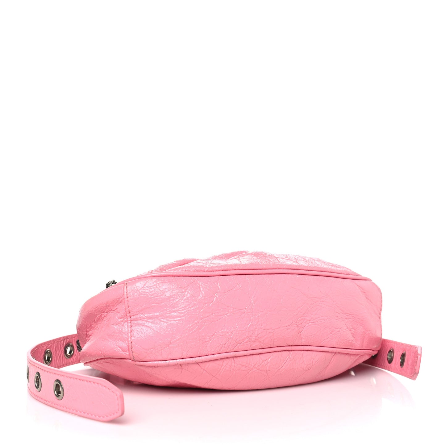 Agneau Arena Le Cagole Shoulder Bag XS Candy Pink