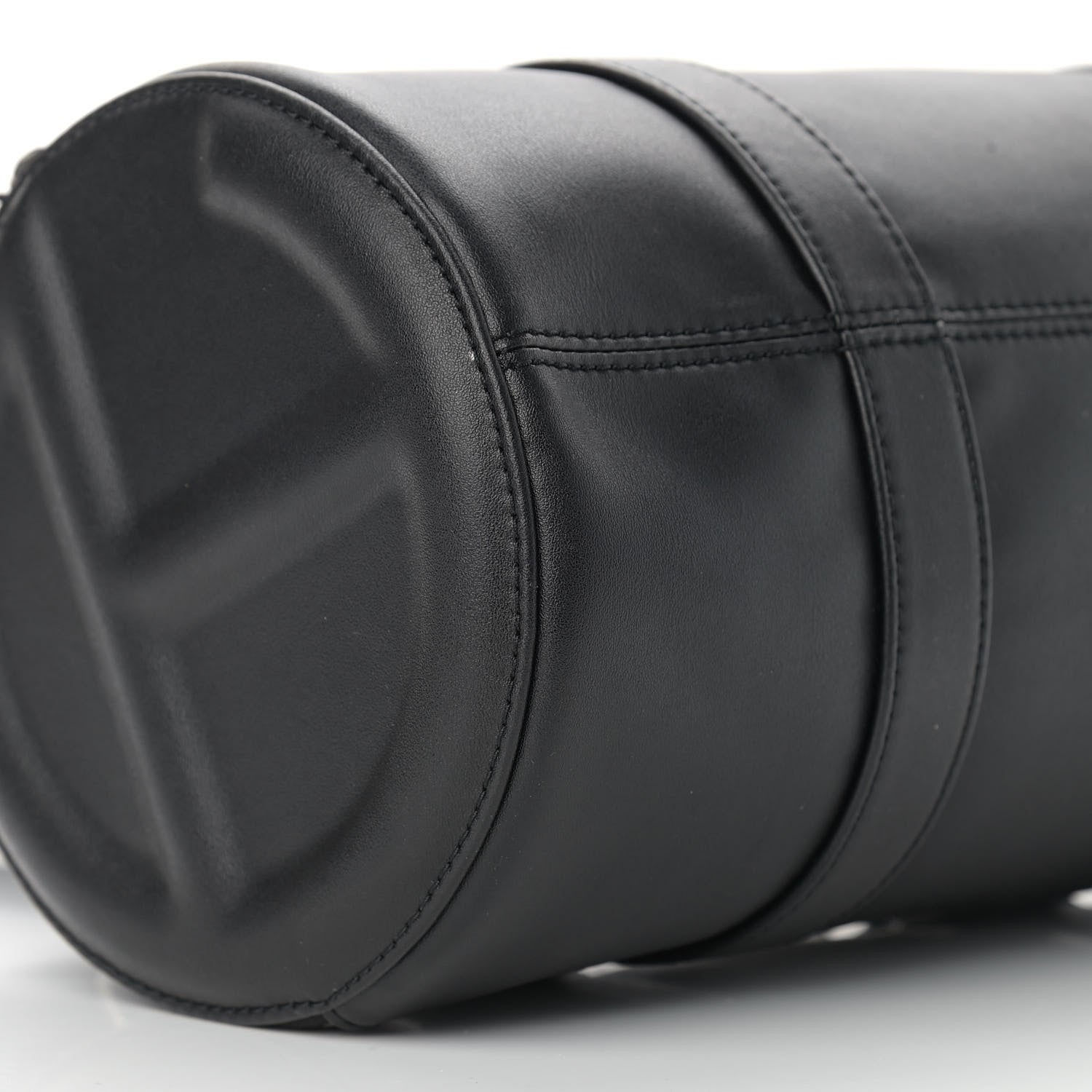 Telfar Vegan Leather Medium Duffle Black 9 of 12