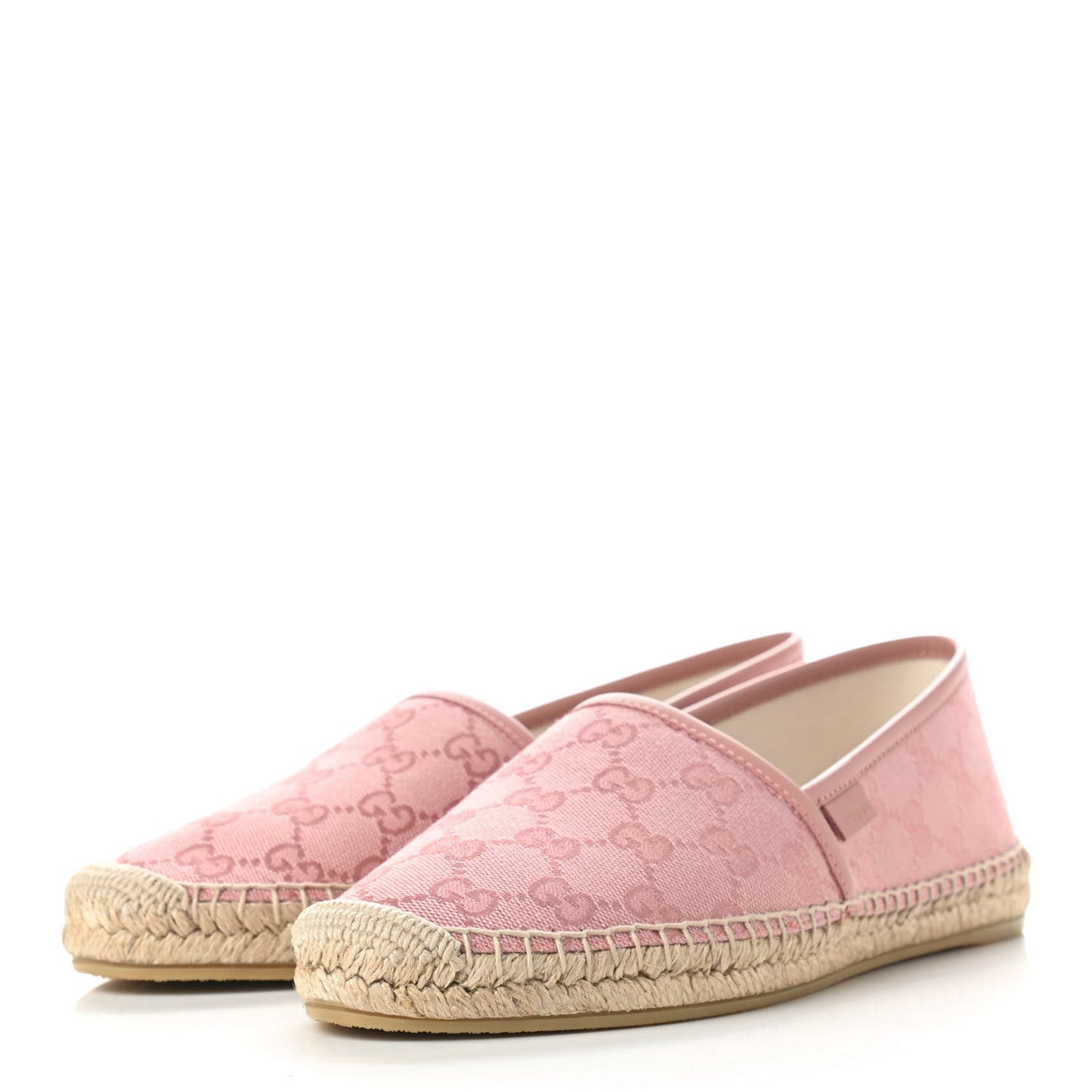 Monogram Espadrilles 38 Soft Pink