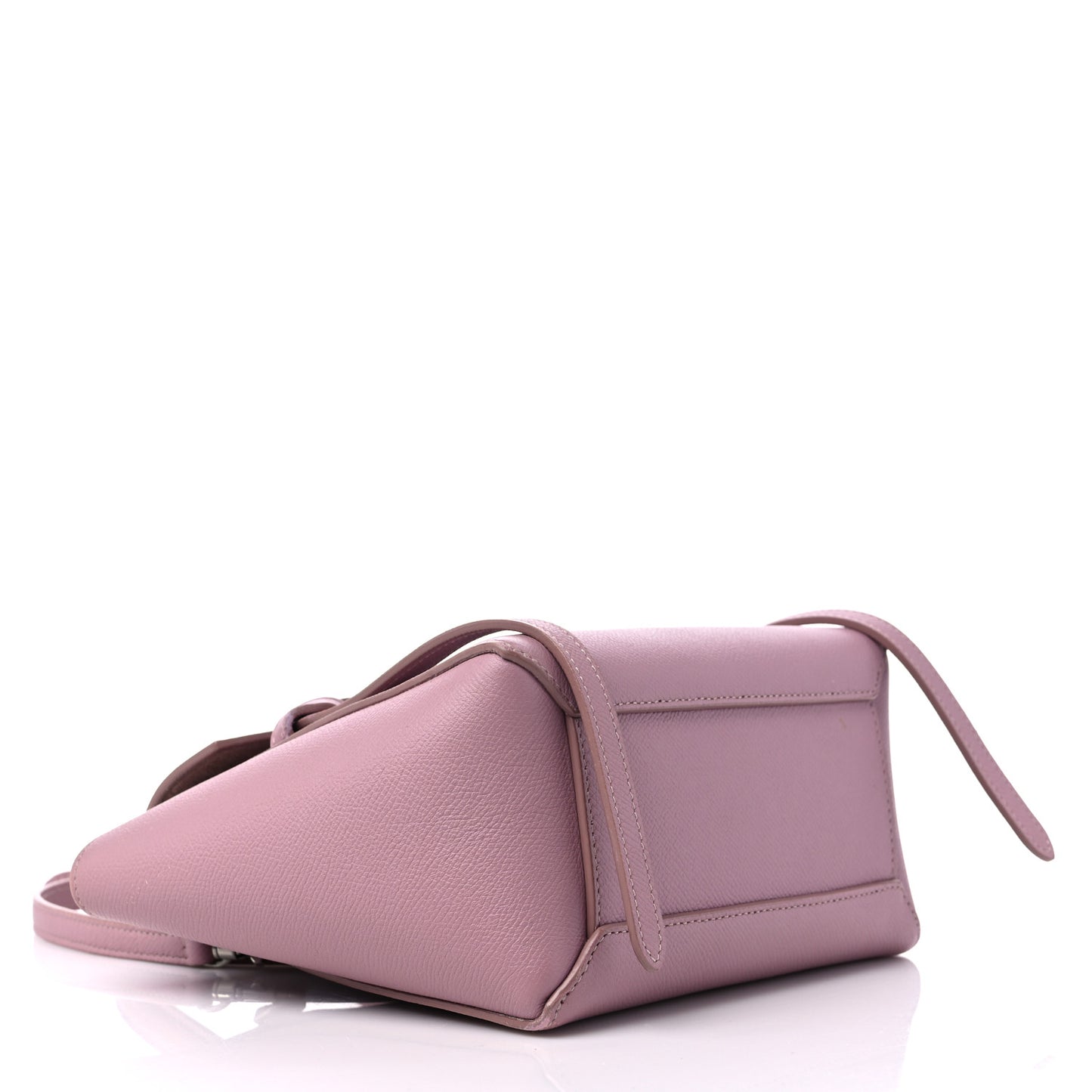 Grained Calfskin Nano Belt Bag Rose Quartz
